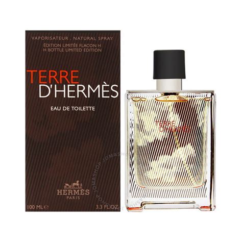 terre dhermes / hermes edt spray limited edition 3.3 oz|terre d'hermes fragrance.